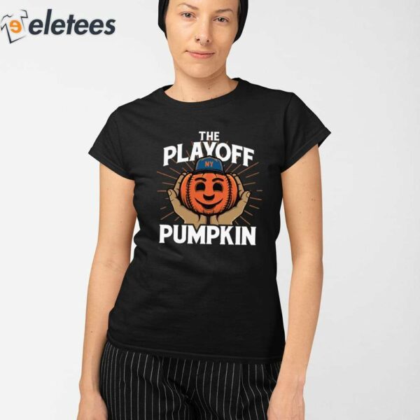 Mets The Playoff Pumpkin Toddler Shirt