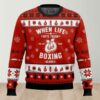 Put On Boxing Gloves Christmas Ugly Sweater